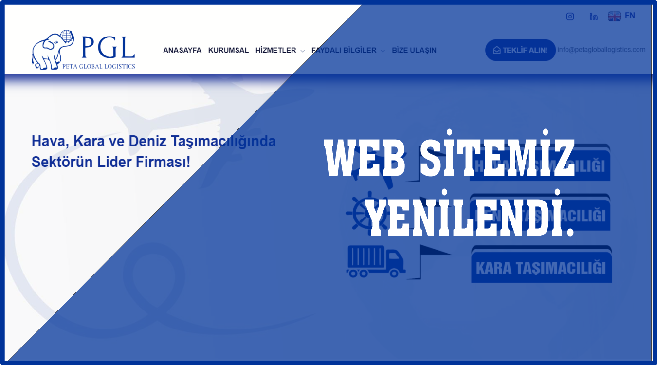 Web Sitemiz Yeni Arayüzüyle Hizmetinizde